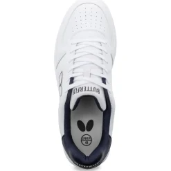 Butterfly Sneakers - Hvid Og Navy Blå