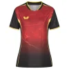 T-shirt Sutairu Lady Rød
